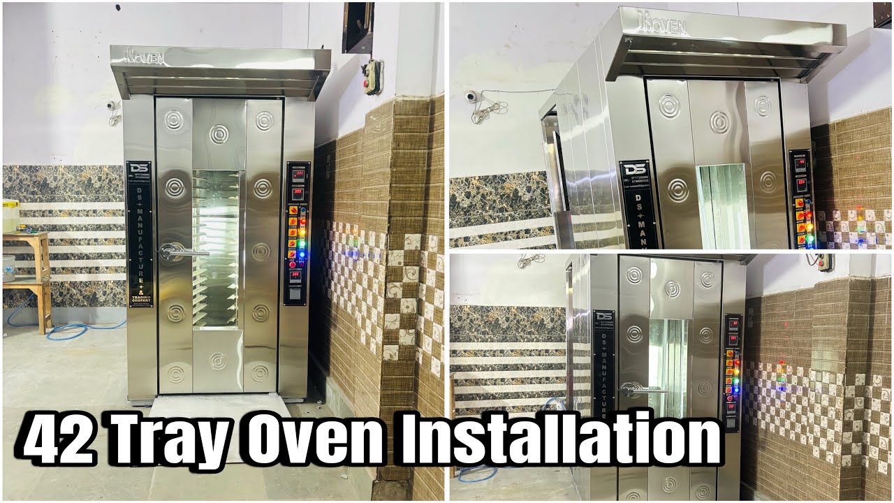 42 Tray Bakery Oven Installation In Delhi 👆|| Bakery Machine Manufacturer || Contact 8744986528💯