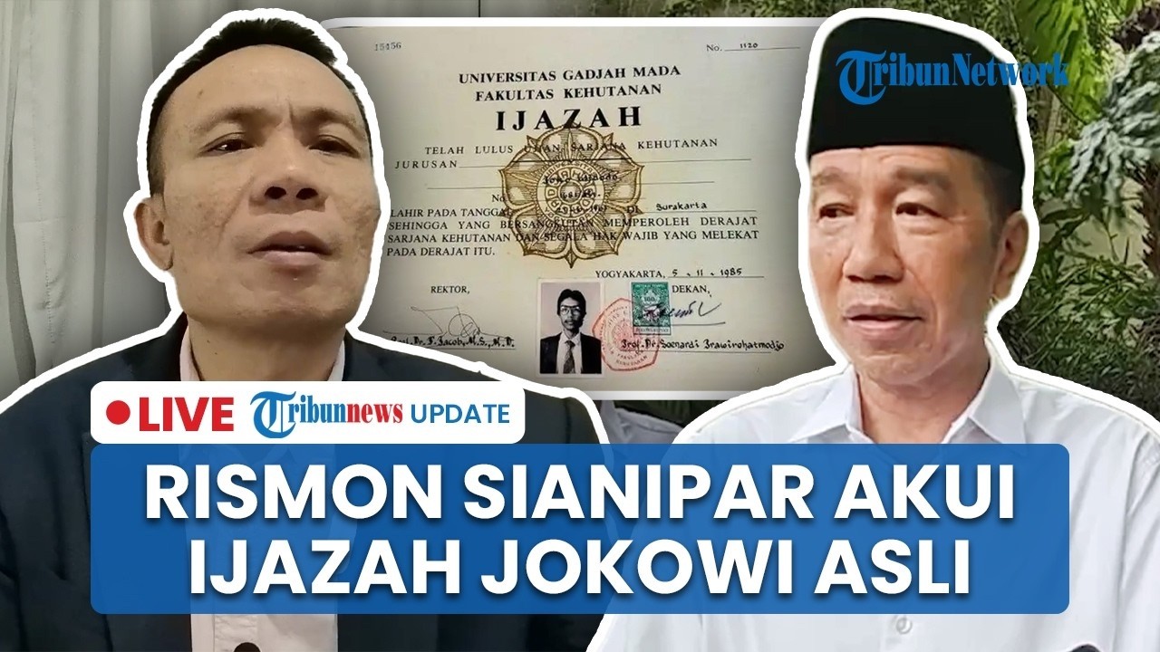 🔴LIVE: Rismon Sianipar Sowan ke Jokowi di Solo Sambil Bawa Ulos & Arsik, Tegaskan Ijazah Asli
