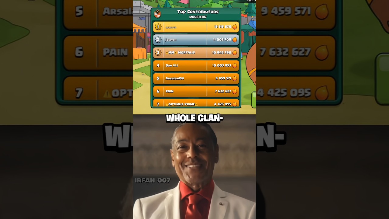 Average Clan Mates In Clash Of Clans 🤫 -COC II #shorts #coc #clashofclans