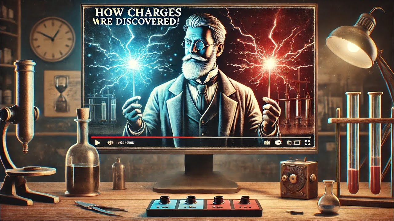 The Shocking history :- How positive and negative charge we're discovered