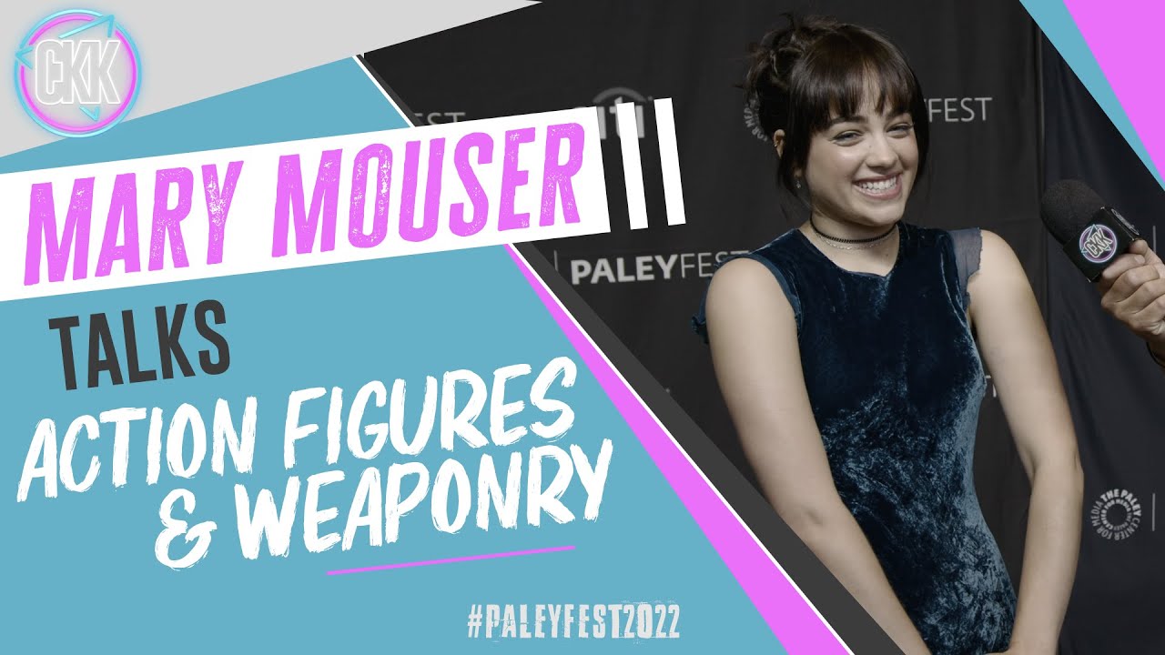 Mary Mouser Talks Action Figures & Weaponry (Cobra Kai @ PaleyFest)