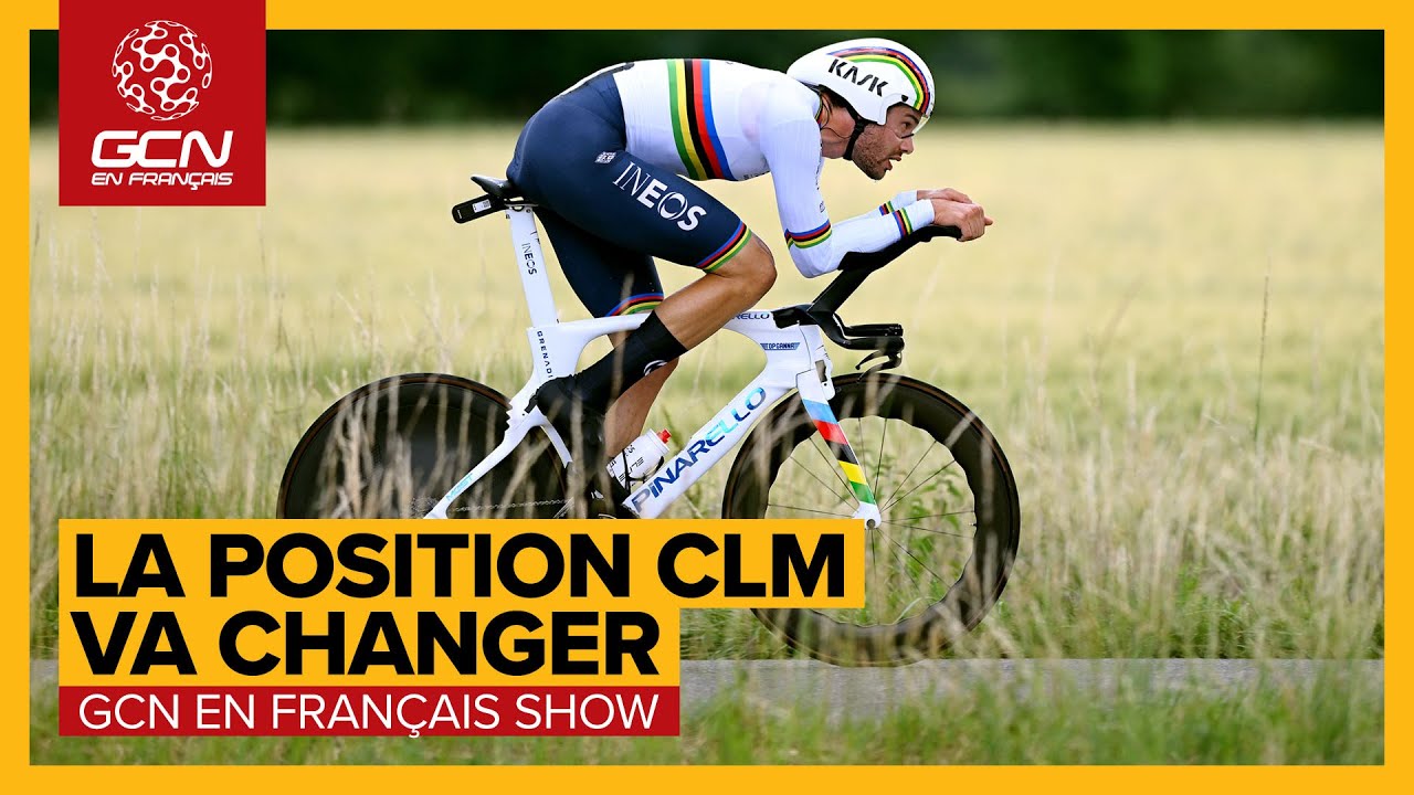 Les diff&eacute;rentes positions sur un v&eacute;lo de Contre la Montre