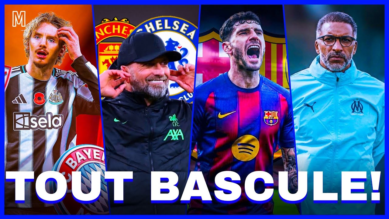 🚨 ALERTE GÉNÉRALE ! L'OM TIENT SON NOUVEAU COACH ! LE BARÇA BOUCLE UN COUP À 0€ !