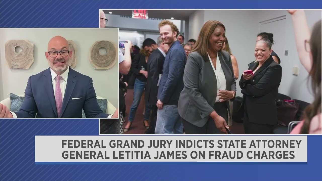 Jeremy Saland Breaks Down Alleged Mortgage & Bank Fraud Indictment of NY AG Letitia James | NY1