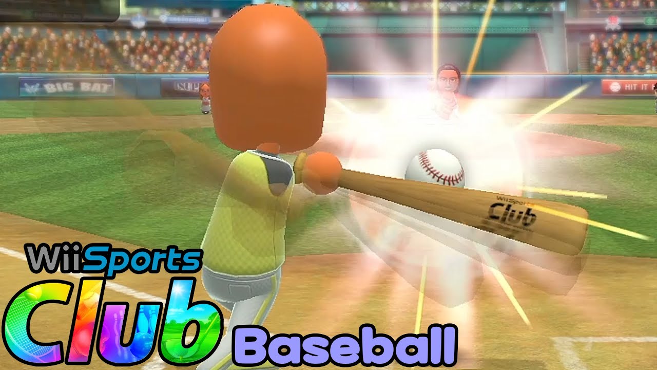 Wii Sports Club - Baseball Player Beef Boss journey to the professional league