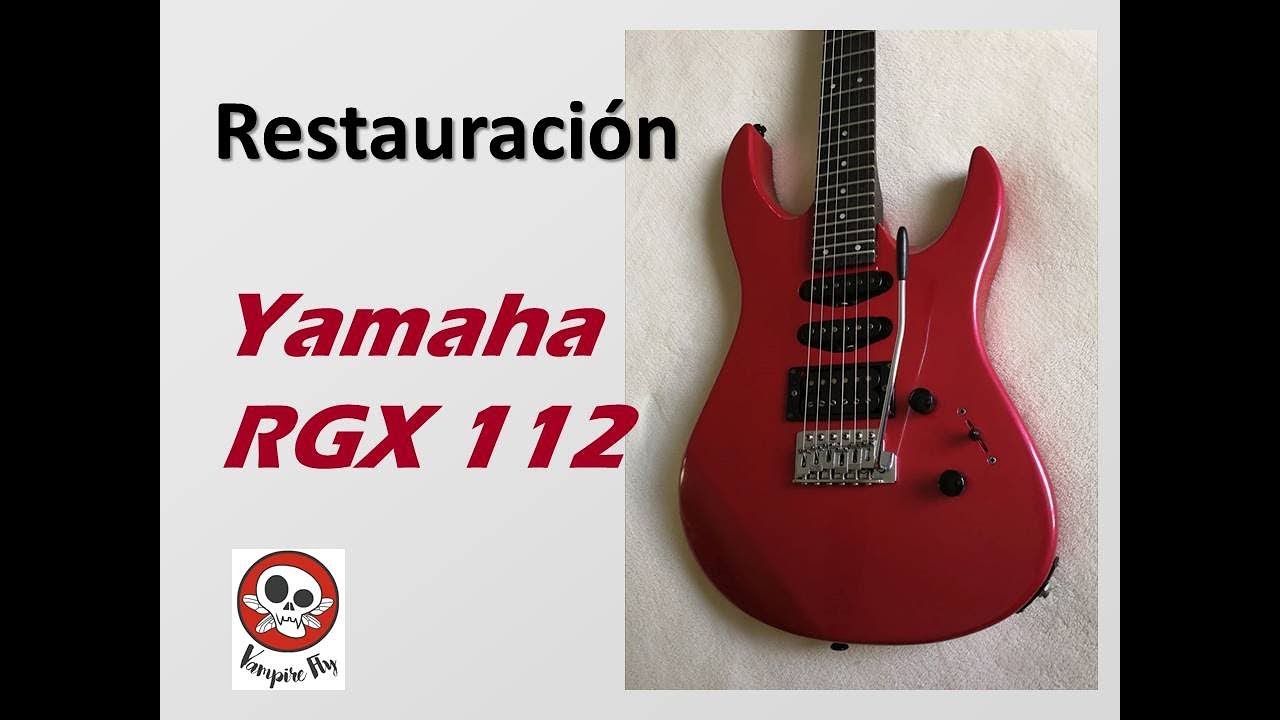 Guitarra Yamaha Rgx112 restauración