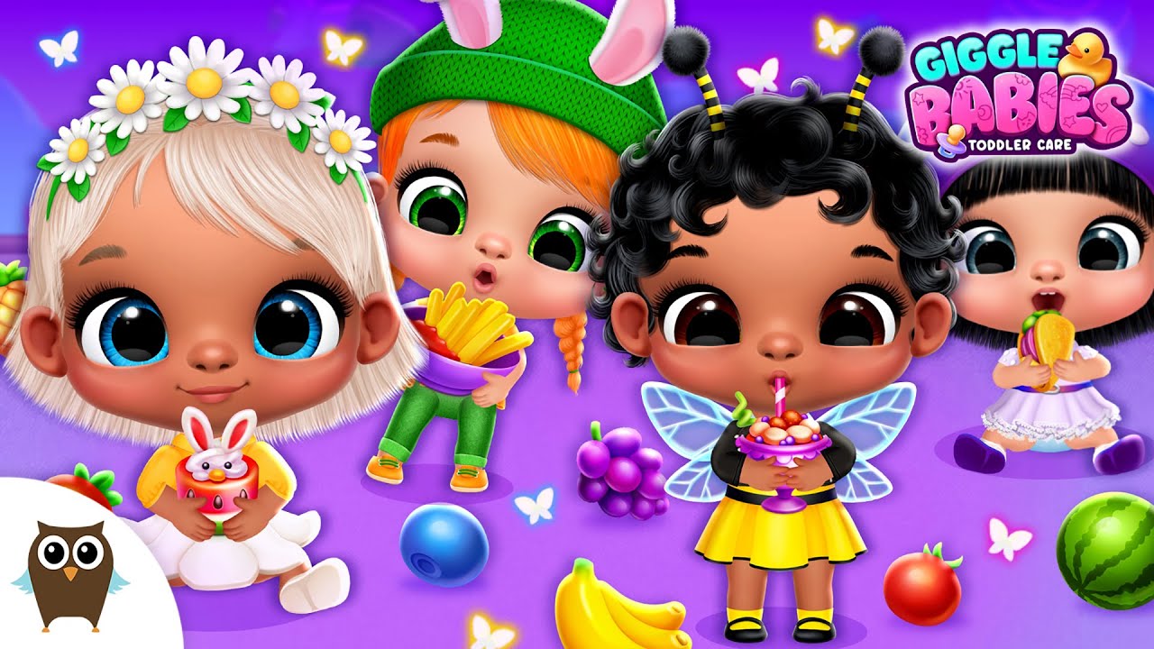 Cute Baby Care 👶🍼👶🏿 Giggle Babies - Toddler Care | TutoTOONS