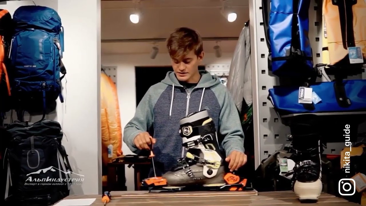 Настройка горнолыжных креплений Salomon / Atomic SHT wtr 2