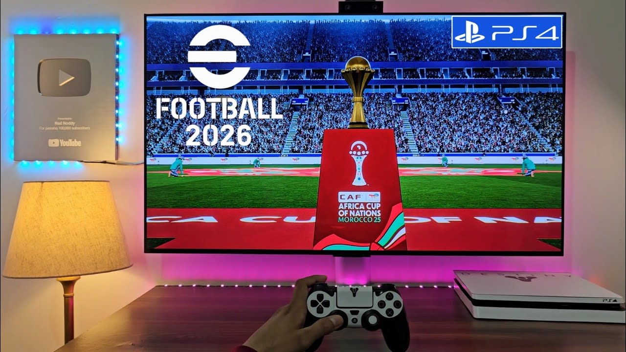 Геймплей Efootball 2026 Кубок африканских наций (PS4 Slim) | На этот раз за Африку 😍