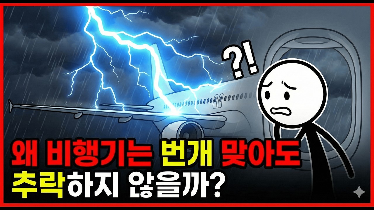 왜 비행기는 번개를 맞아도 추락하지 않을까?