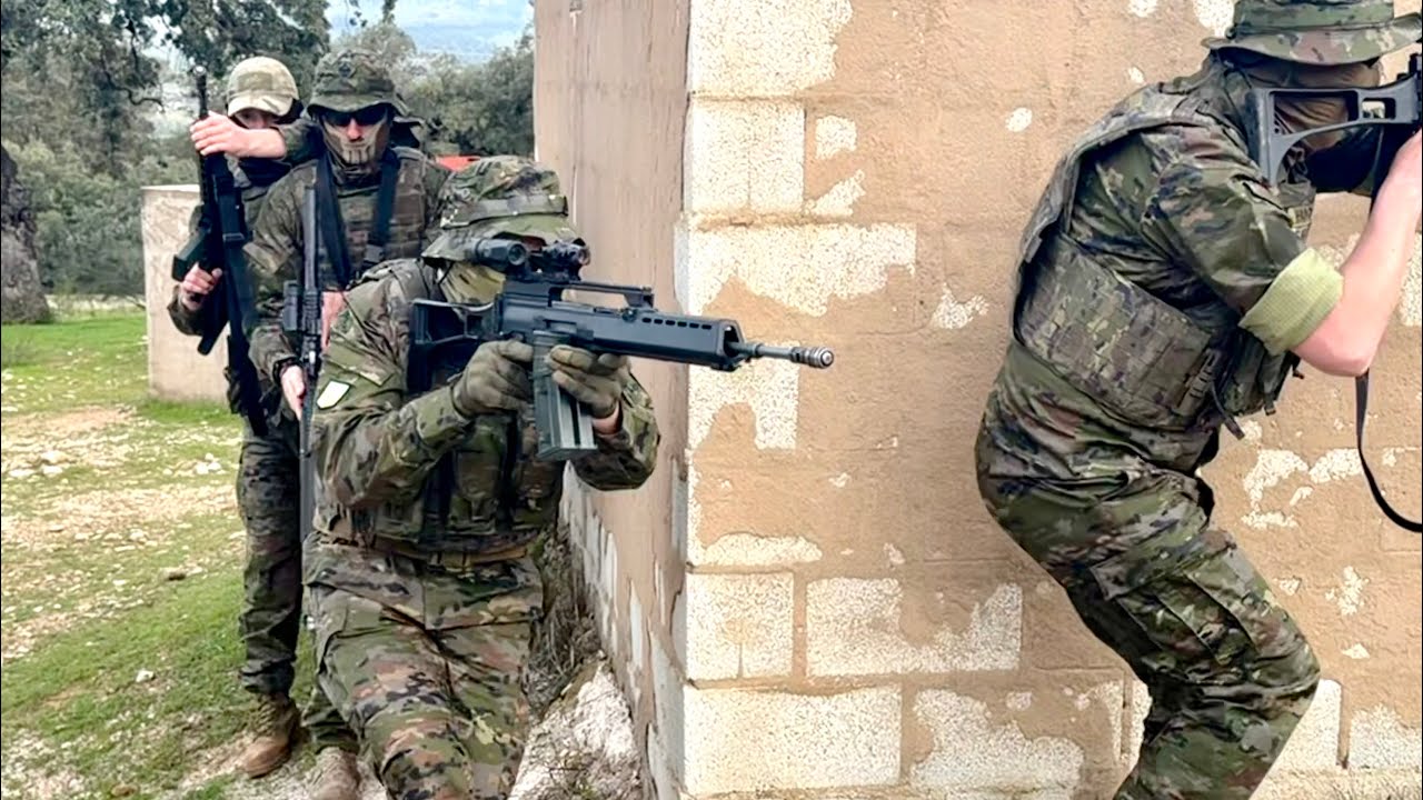 La Legión Ronda: 35 soldados del ejército de Ucrania se instruyen en Ronda en EUMAM-UA