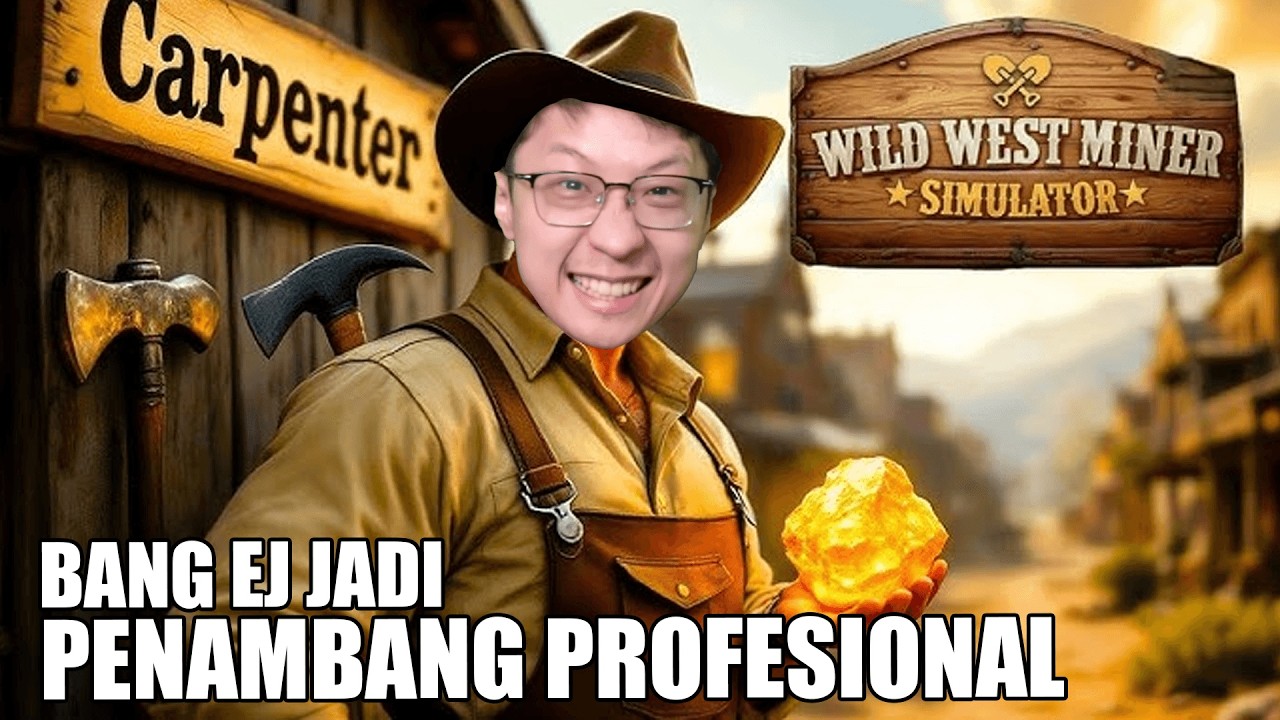 Aku Bangun Kota & Jadi Penambang Di Gurun Pasir! - Wild West Miner Indonesia