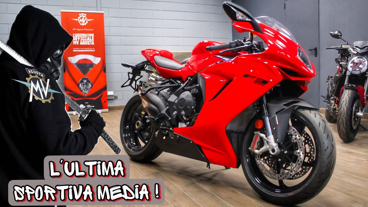 MV AGUSTA F3 ROSSO 2022 DAL VIVO PER VOI !
