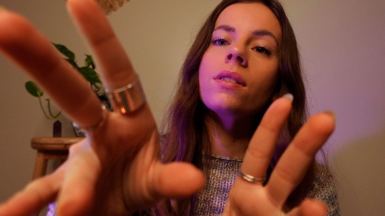 slow hypnotic hand movements to make you extremely sleepy 😴 ASMR REIKI