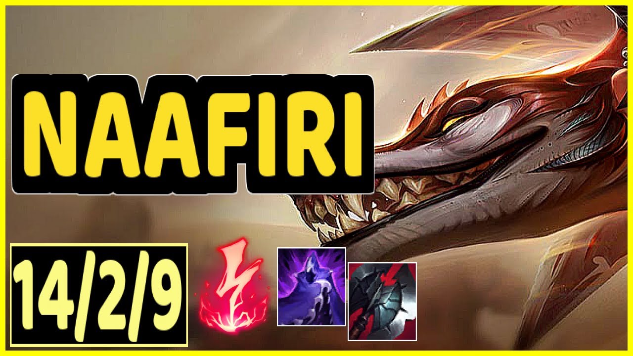 NAAFIRI VS WARWICK - 14/2/9 KDA JUNGLE GAMEPLAY