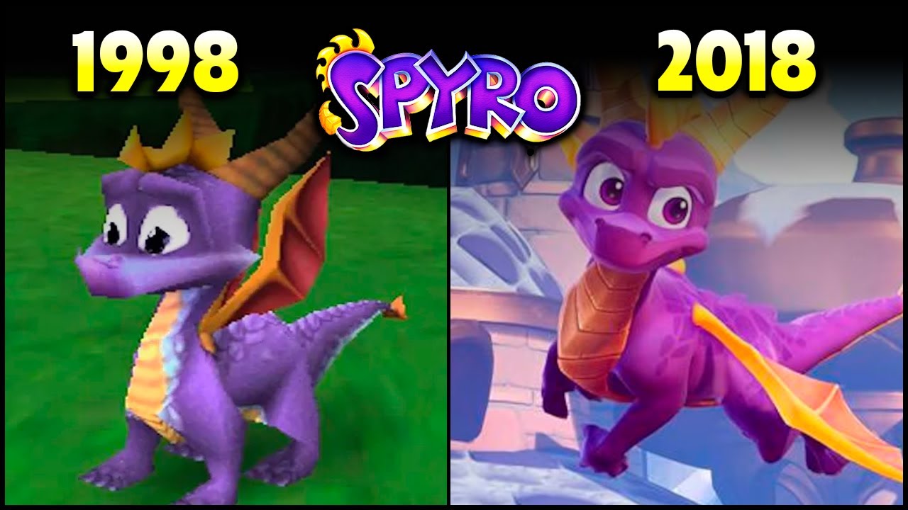 Evolution of Spyro Games (1998 - 2018) [25 Games] - All Spyro Games / Versions