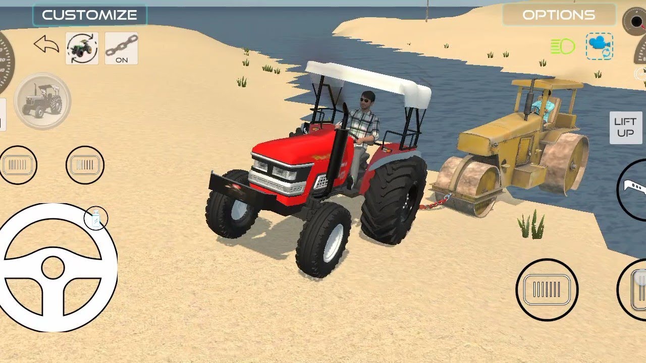 💪🔥Mahindra Arjun 555 या ट्रैक्टर ने फुल ताकद लावली परंतु शेवटी मोटा चढ आसल्यामुळे लोलर चढला नाही 💯🚜