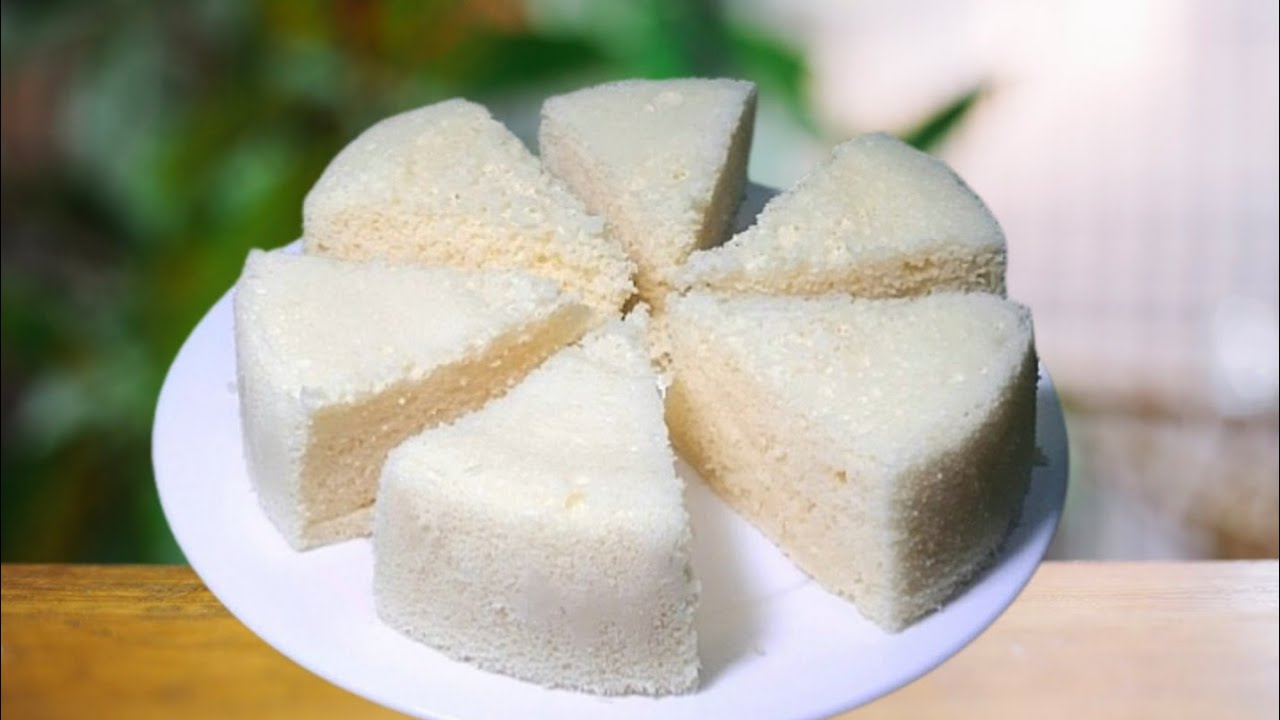 No Bake Sponge Cake | How To Make Steamed Sponge Cake
