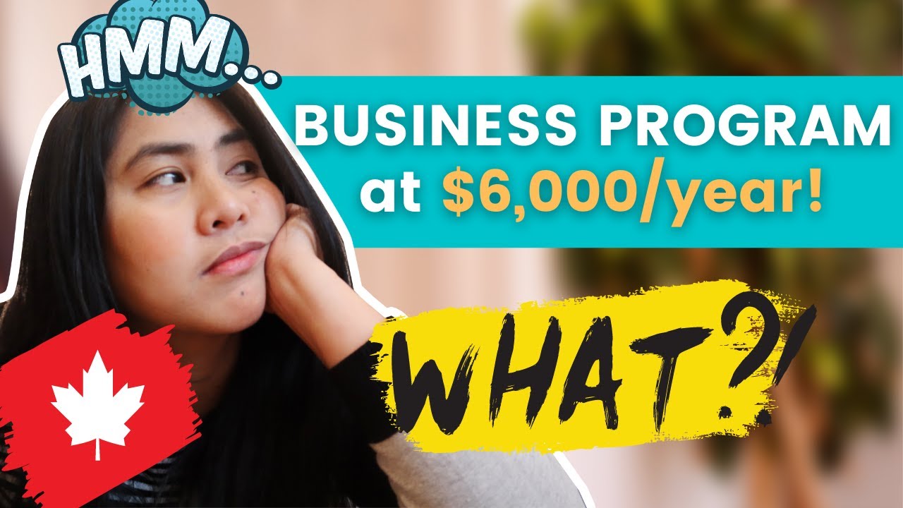 CHEAPEST BUSINESS PROGRAM in Canada - $6,000/year for International students University of Victoria
