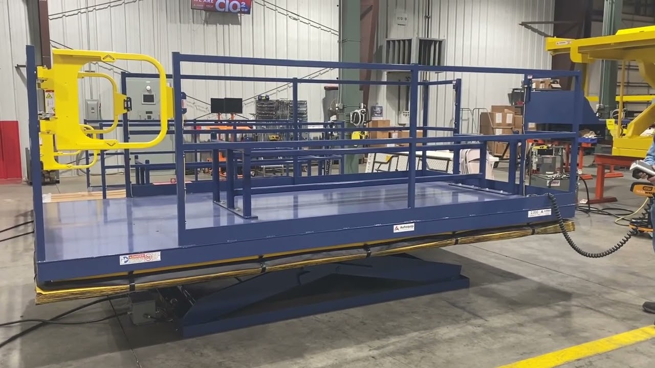 Carousel Work Platform With Special Tooling Fixture