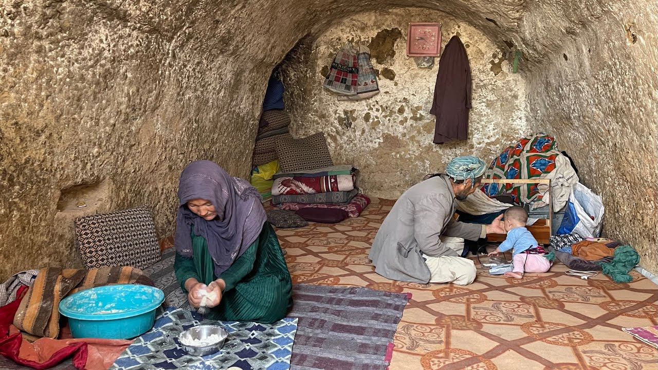 Living in a Cave: Unveiling Afghan Village Life and Parenting Secrets!