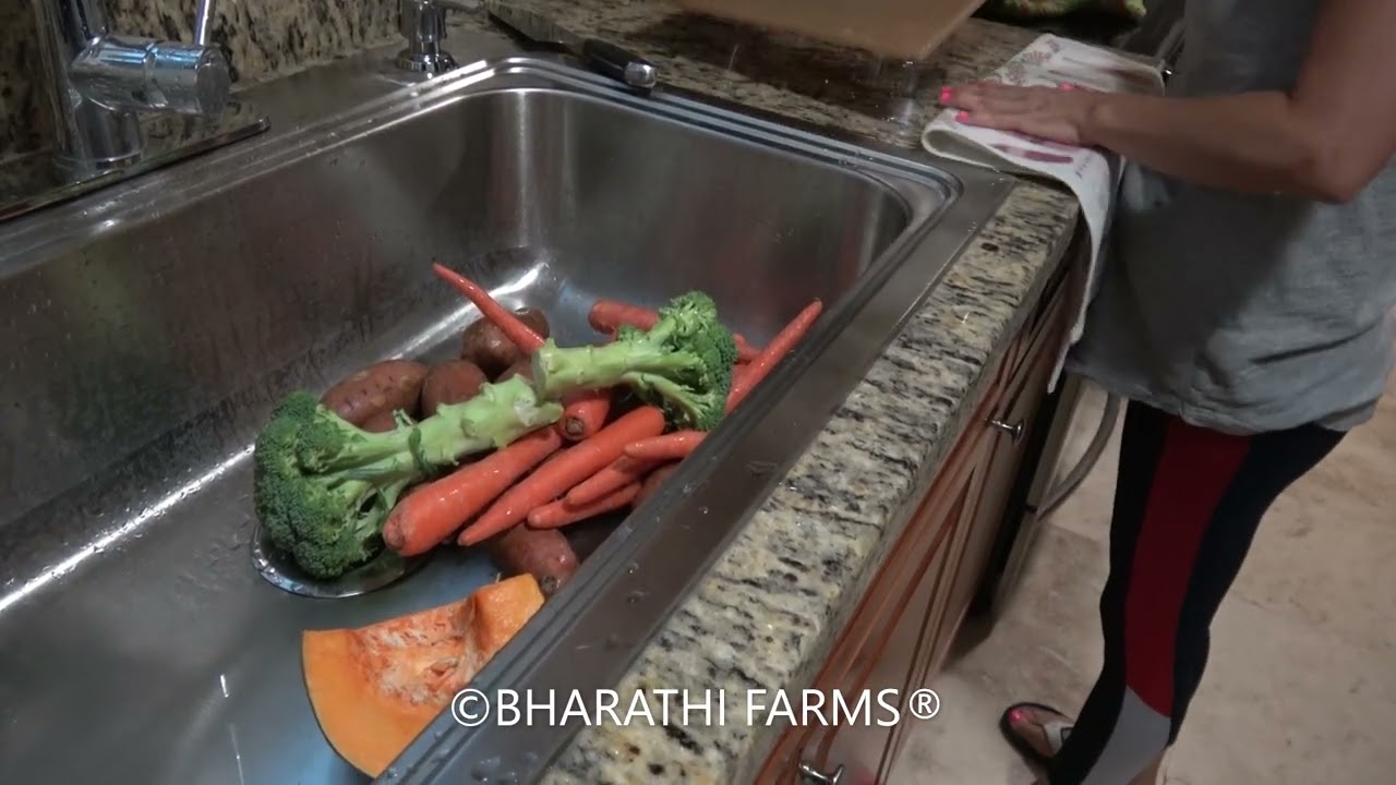 Vegetable Preparation for Exotic Birds @ My Teacher's Farm