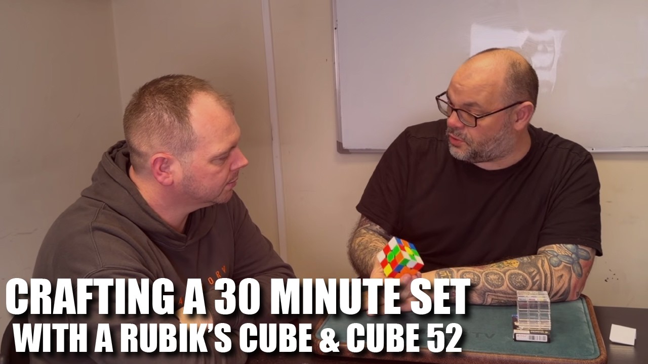 Forming A 30 Minute Act With Just A Rubik's Cube & Cube 52