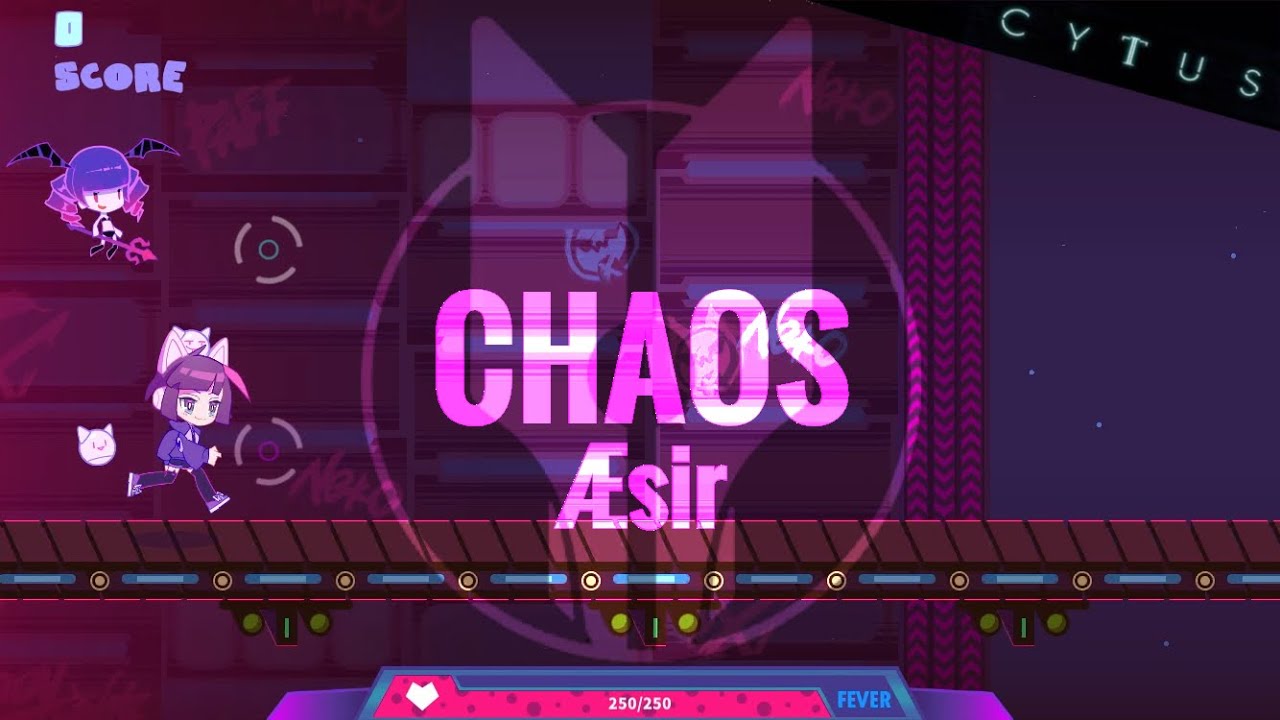 【Muse Dash &times; CytusⅡ 】CHAOS - &AElig;sir [達人★9] 99.56% FC