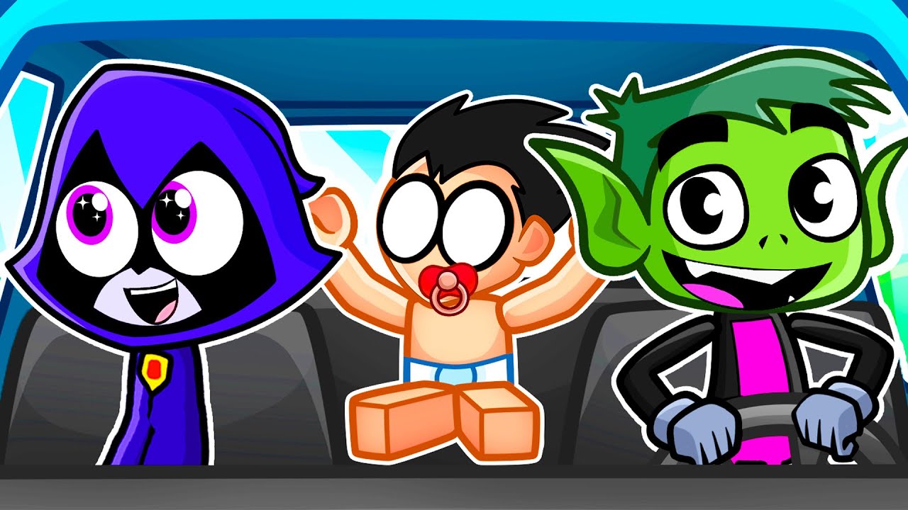 TEEN TITANS Go on ROADTRIP in Roblox!