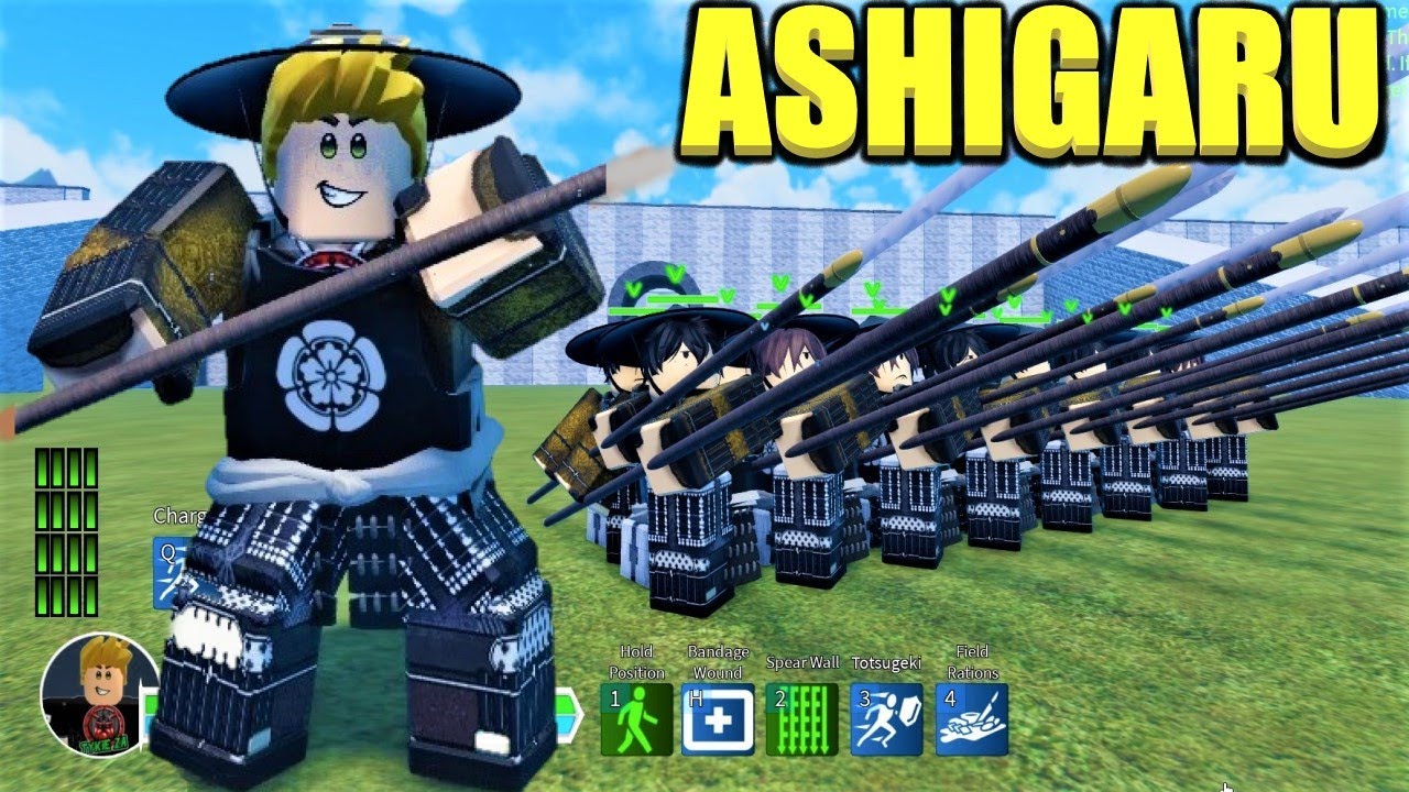Roblox Warlords ASHIGARU review