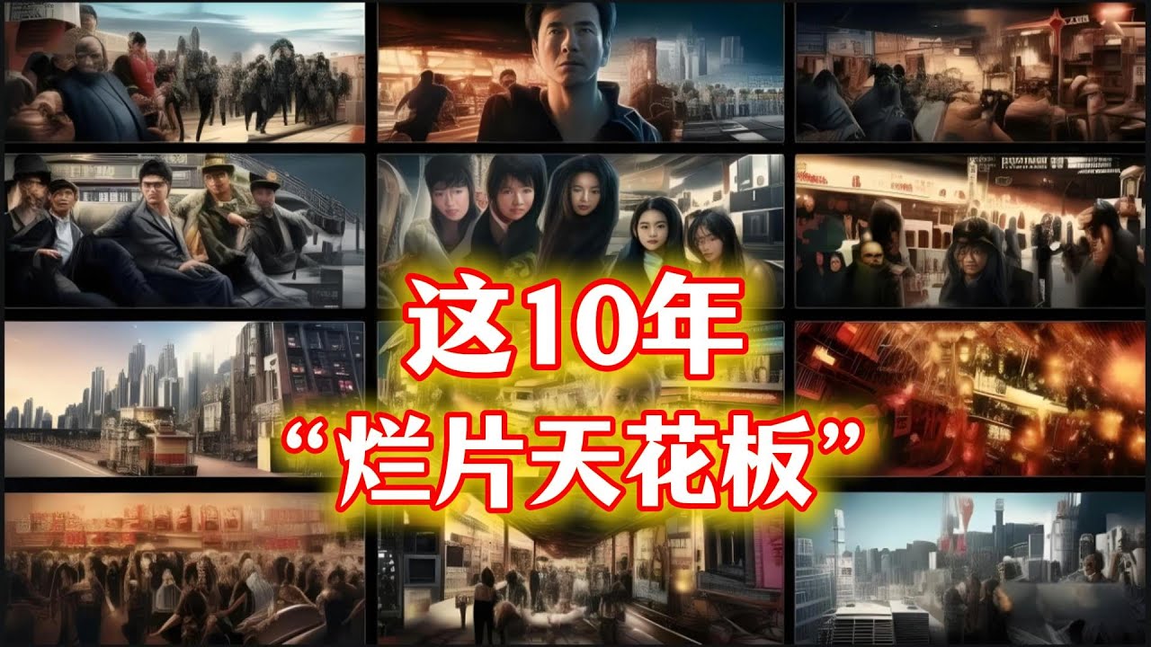 这十年，国产烂片是如何“伤害”观众的？一部比一部离谱，心疼我的电影票！#越光宝盒 #刘镇伟 #王晶 #逐梦演艺圈 #上海堡垒 #爵迹