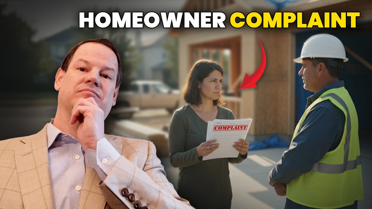 Tips for Licensed General Contractors Dealing w/ a Complaint