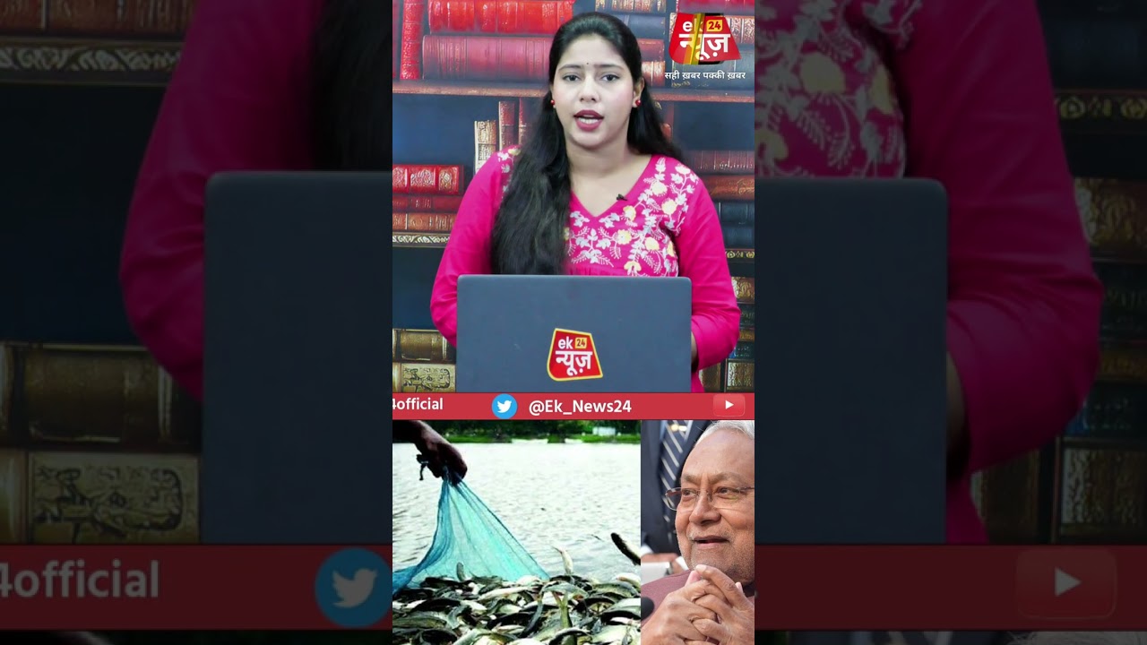 बिहार में मछलियों के इलाज के लिए मोबाइल वैन स्कीम #eknews24 #hindinews #breakingnews #biharnews