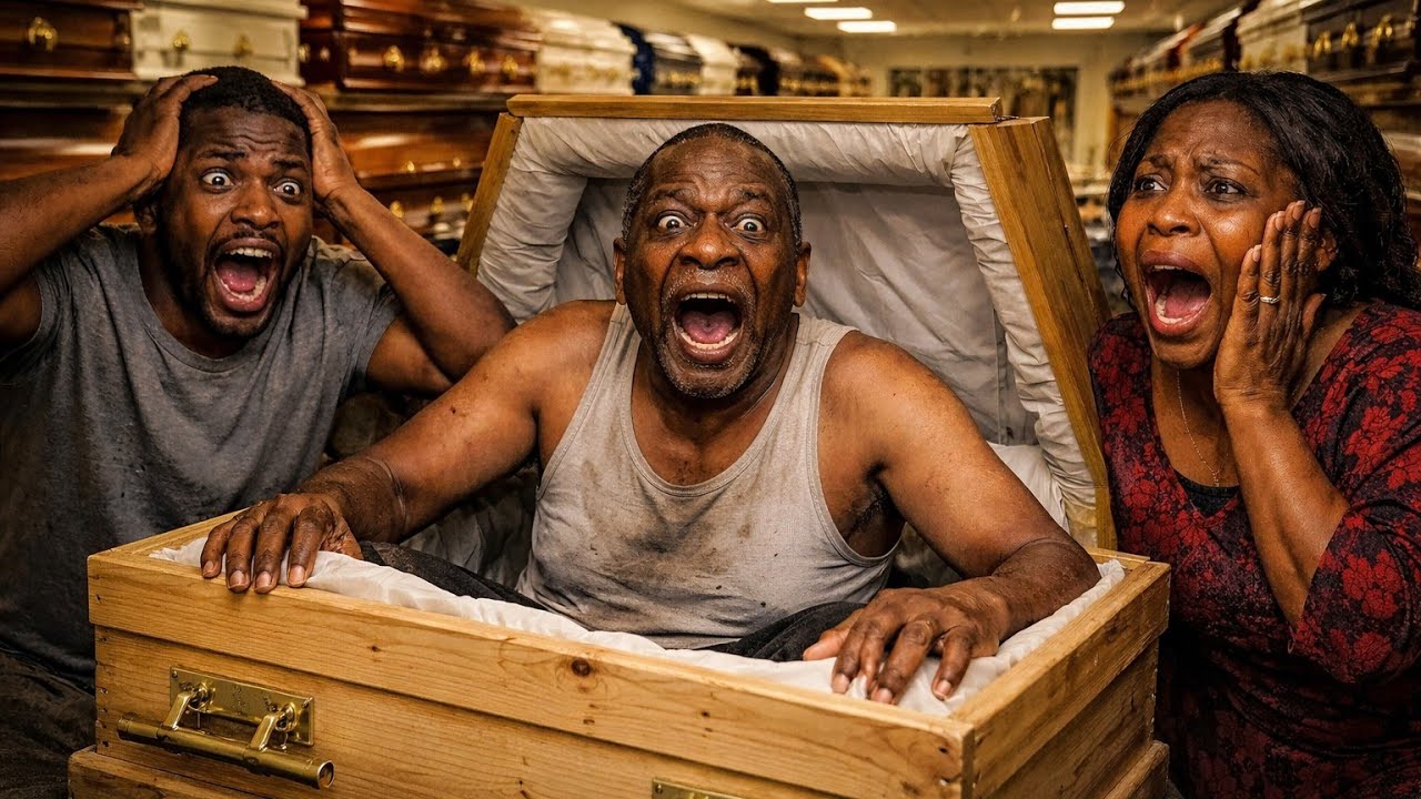 Billionaire Stingy Father Bought His Own Coffin To Save Cost- But The Unimaginable Thing Happened.