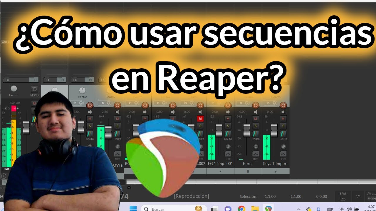 ¿CÓMO USAR SECUENCIAS EN VIVO CON REAPER?