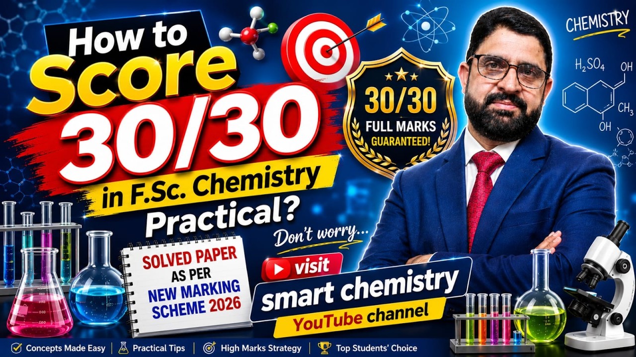 F.Sc. Chemistry Practical New Marking Scheme-2026, All BISE Punjab