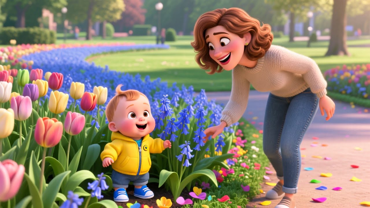 Journey Through the Park with Baby 🌳🛝 | Fun Learning for Kids | Nature & Playground Adventure