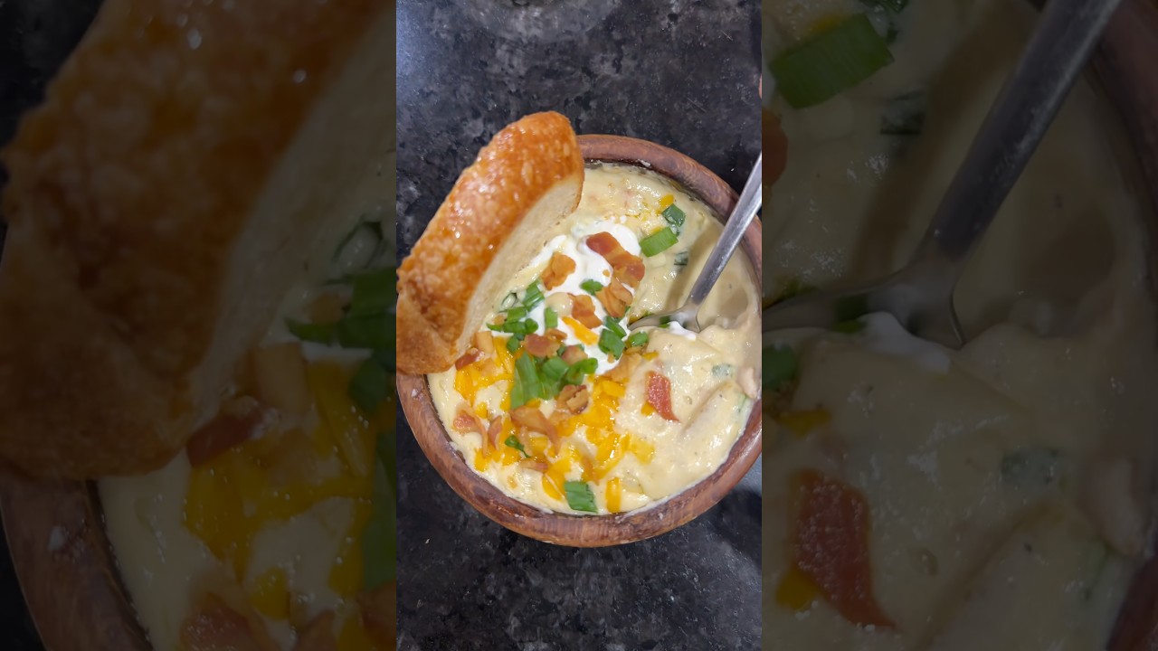 Loaded Baked Potatoe Soup 🤤