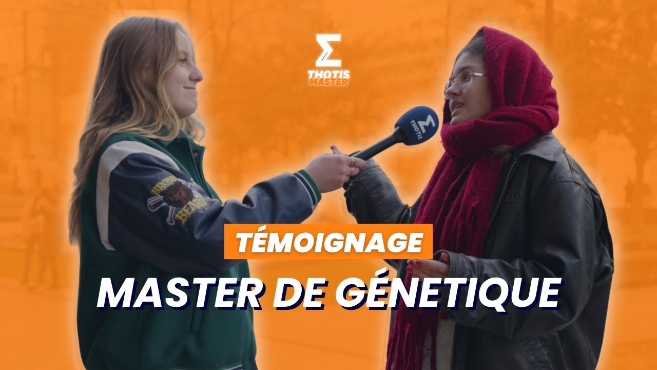 Master de génétique : témoignage étudiant