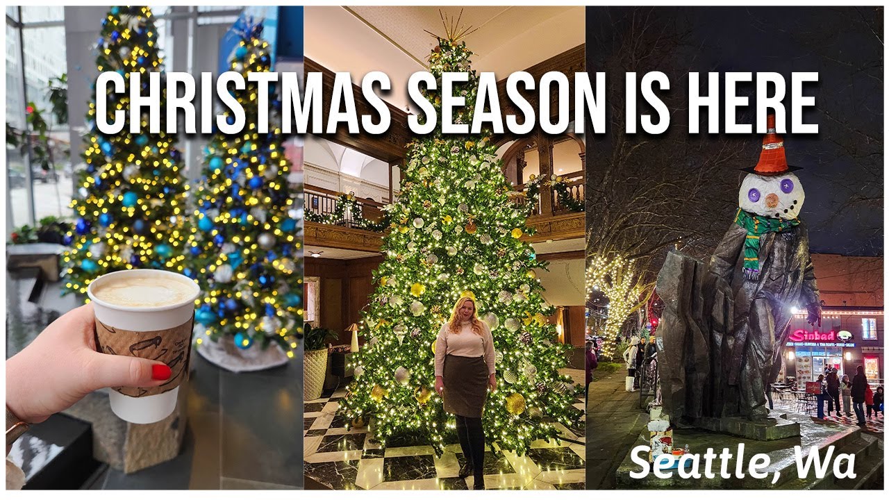 Christmas Decorating, Pike Place Lunch + Holiday Target Haul || Seattle Weekly 75