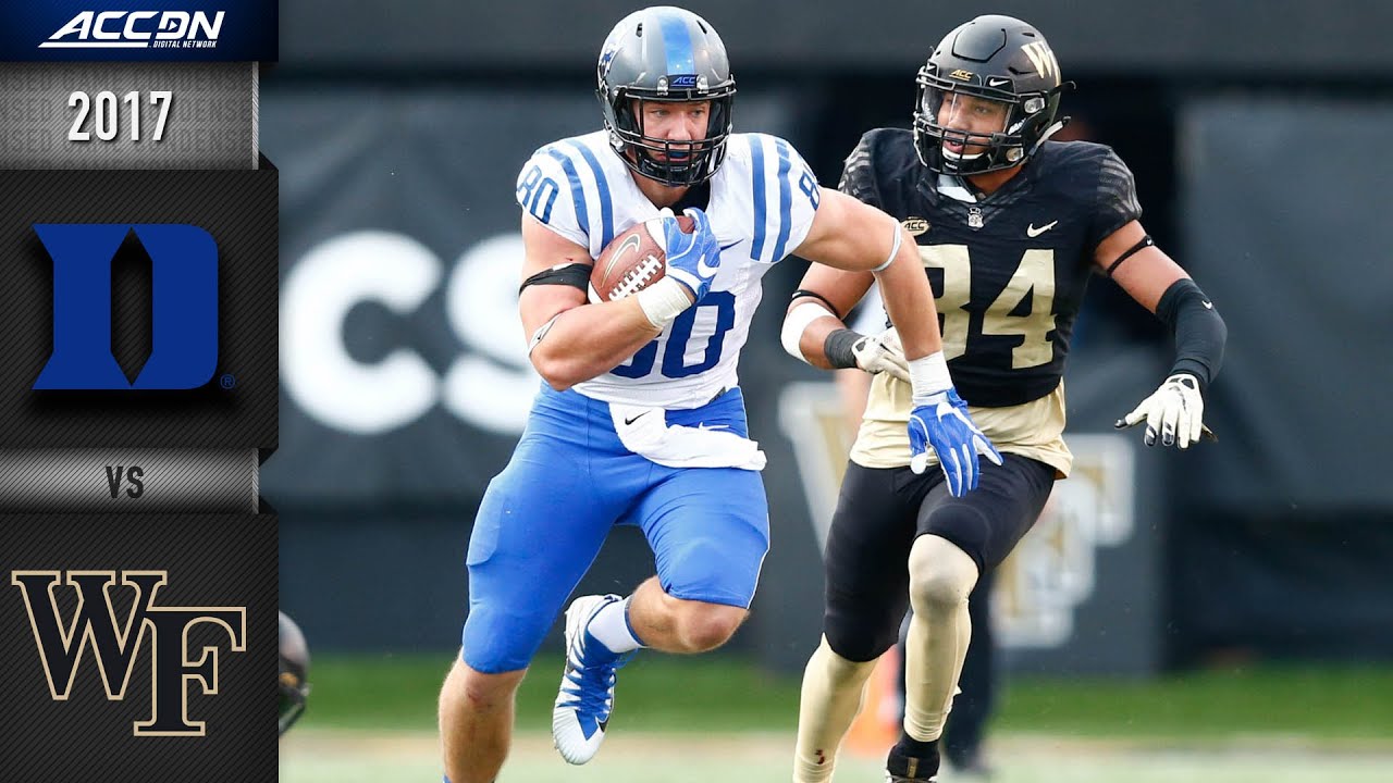 ACC Replay: Duke vs Wake Forest Football - November 25, 2017