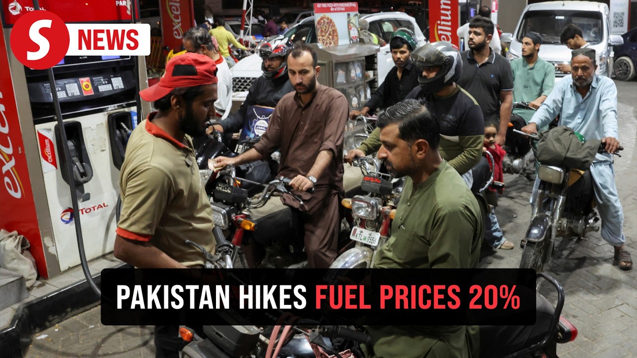 Pakistan raises retail fuel prices by about 20% due to Middle East tension