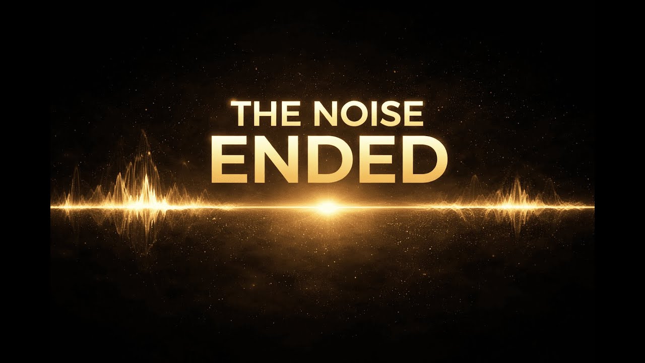You’re Seeing This Just After the Mental Noise Finally Shuts Down