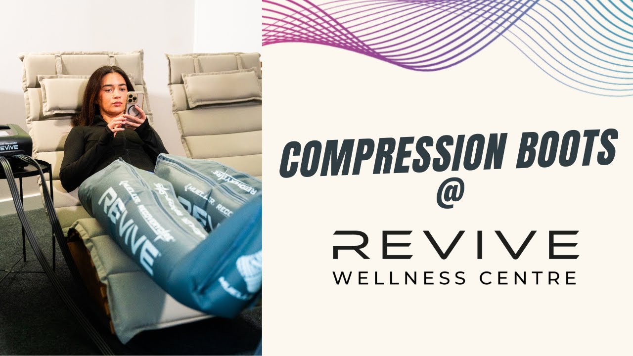 Compression Boots at Revive | Faster Recovery, Lighter Legs & Better Circulation