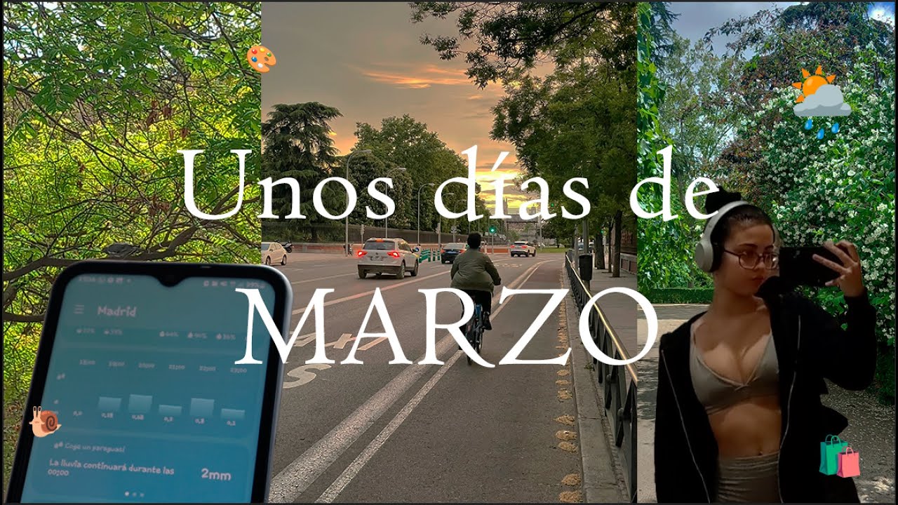 ~ UNOS DÍAS DE MARZO ~ 🌸🌱 | Vlog del inicio de la primavera, solo date, pole dance 🍀