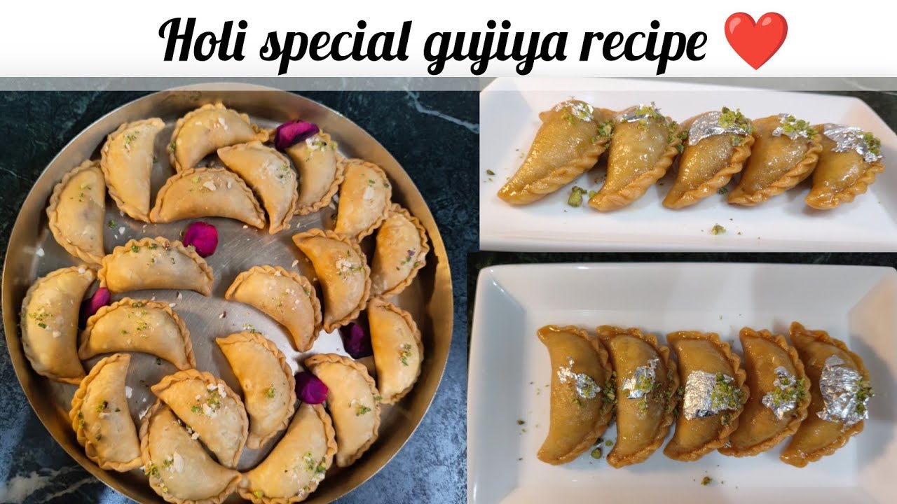 Holi Special Gujiya Recipe | बाजार जैसी खस्ता मावा गुजिया घर पर | Perfect Khoya Gujiya Step by Step.