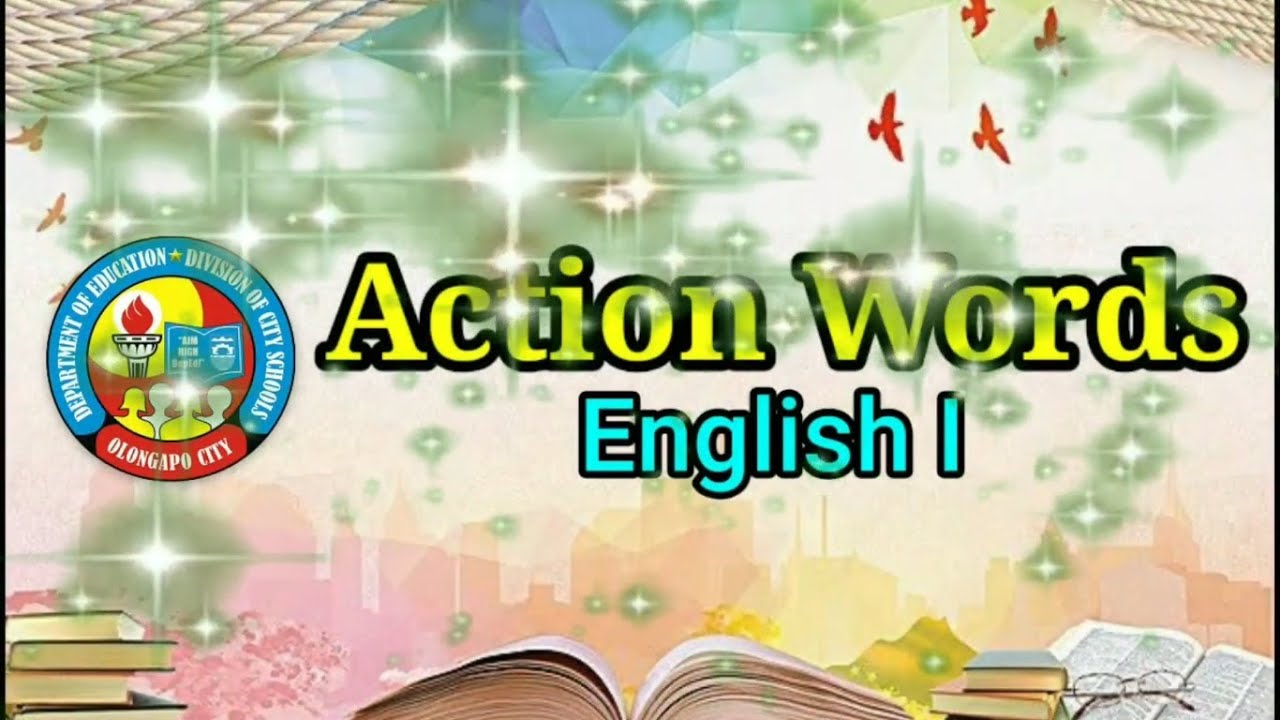 English - Common Action Words - Grade 1