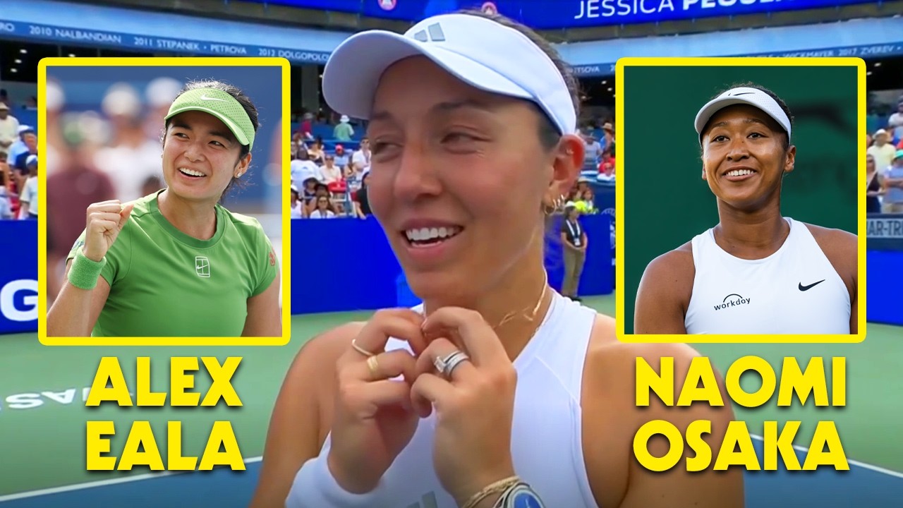 Jessica Pegula REACTS on Alex Eala vs Naomi Osaka CLASH in the Semifinal