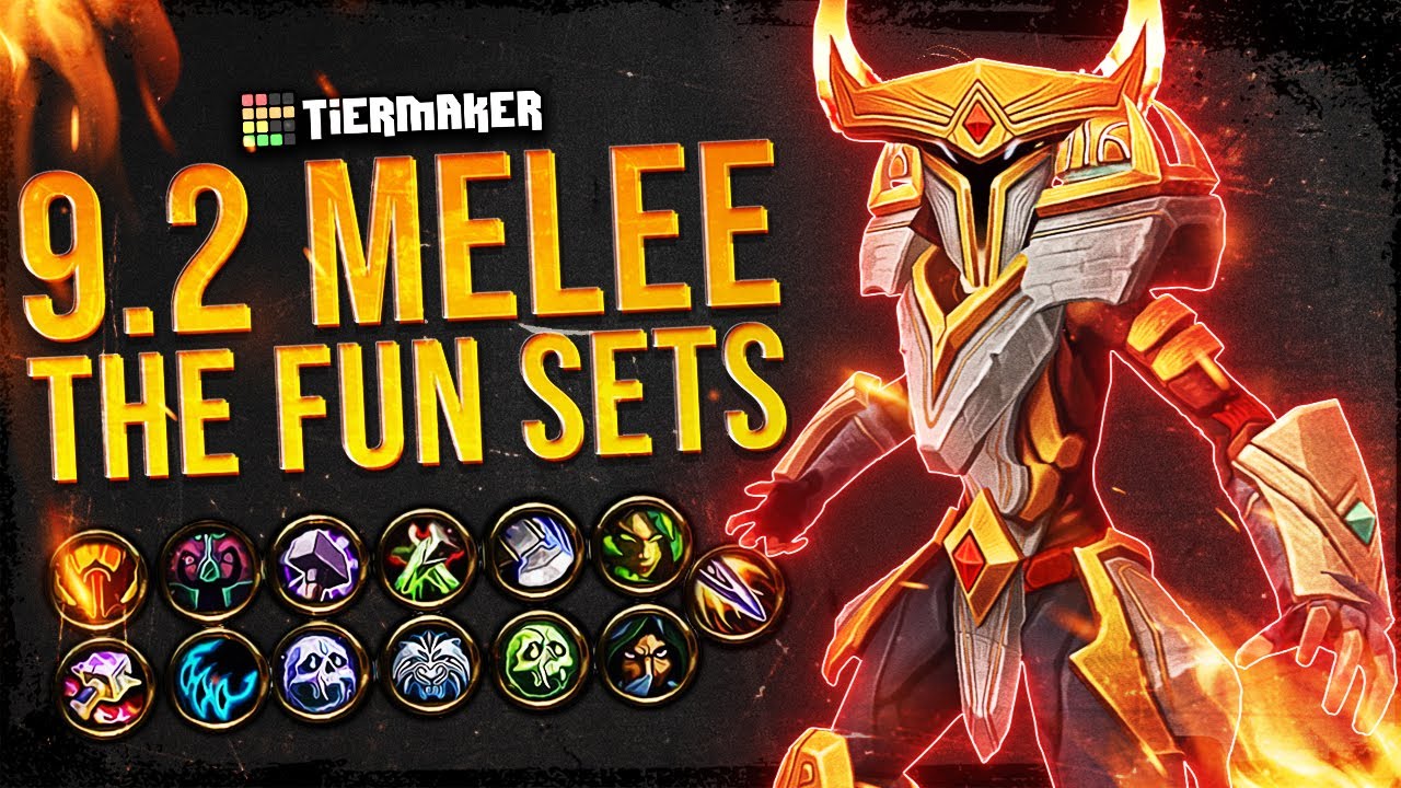 Most Fun 9.2 Melee DPS Tier Sets