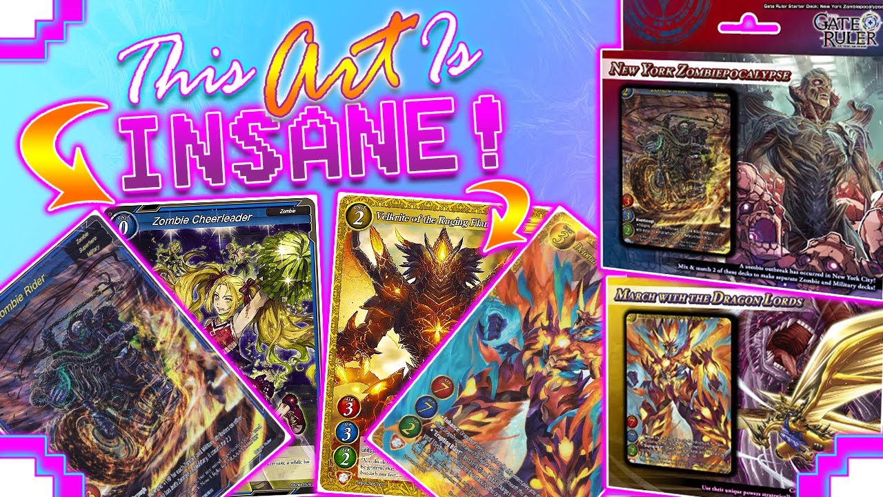 Стартовые колоды Gate Ruler TCG – лучшие иллюстрации на картах, которых вы никогда не видели?